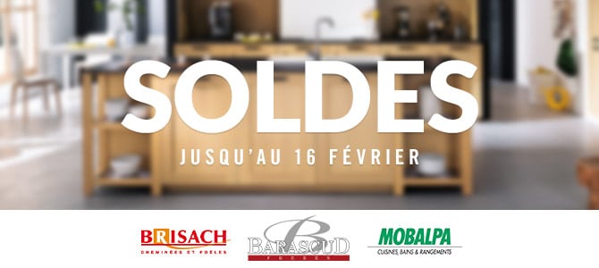 Barascud et Mobalpa vous présente les soldes 2016 sur les cuisines d'exposition